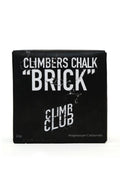 Climb Club climbers chalk brick, black packaging for magnesium carbonate, 2 oz.