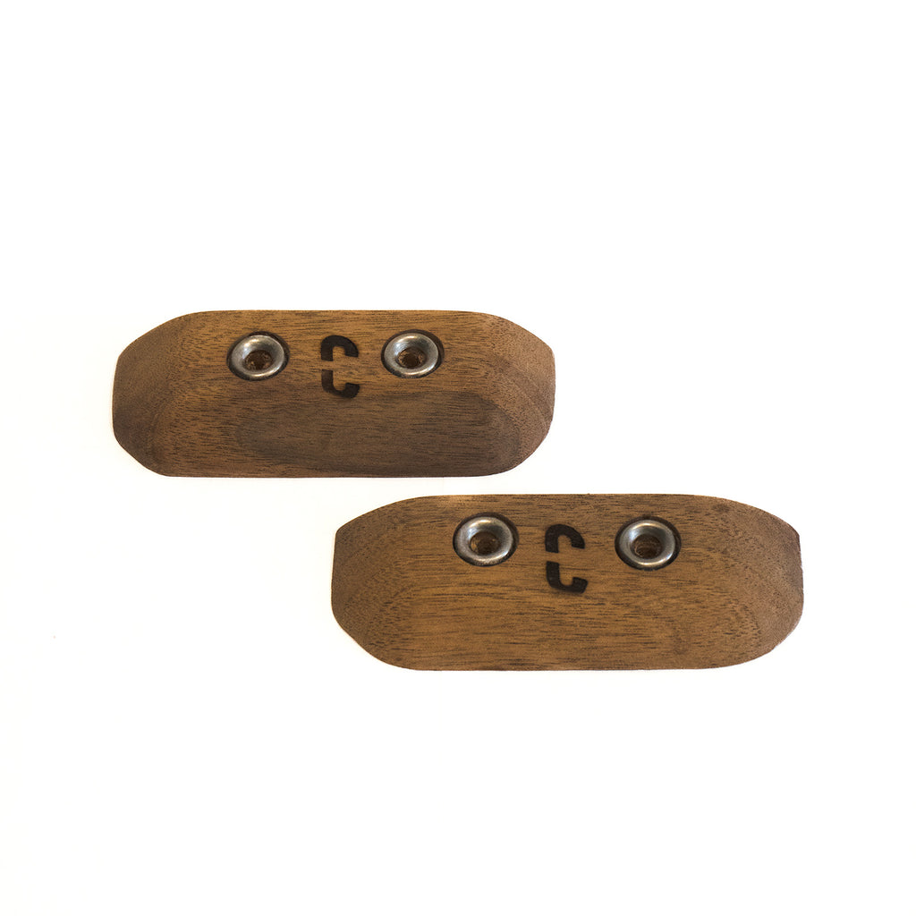 13mm Incut Square Crimp Walnut
