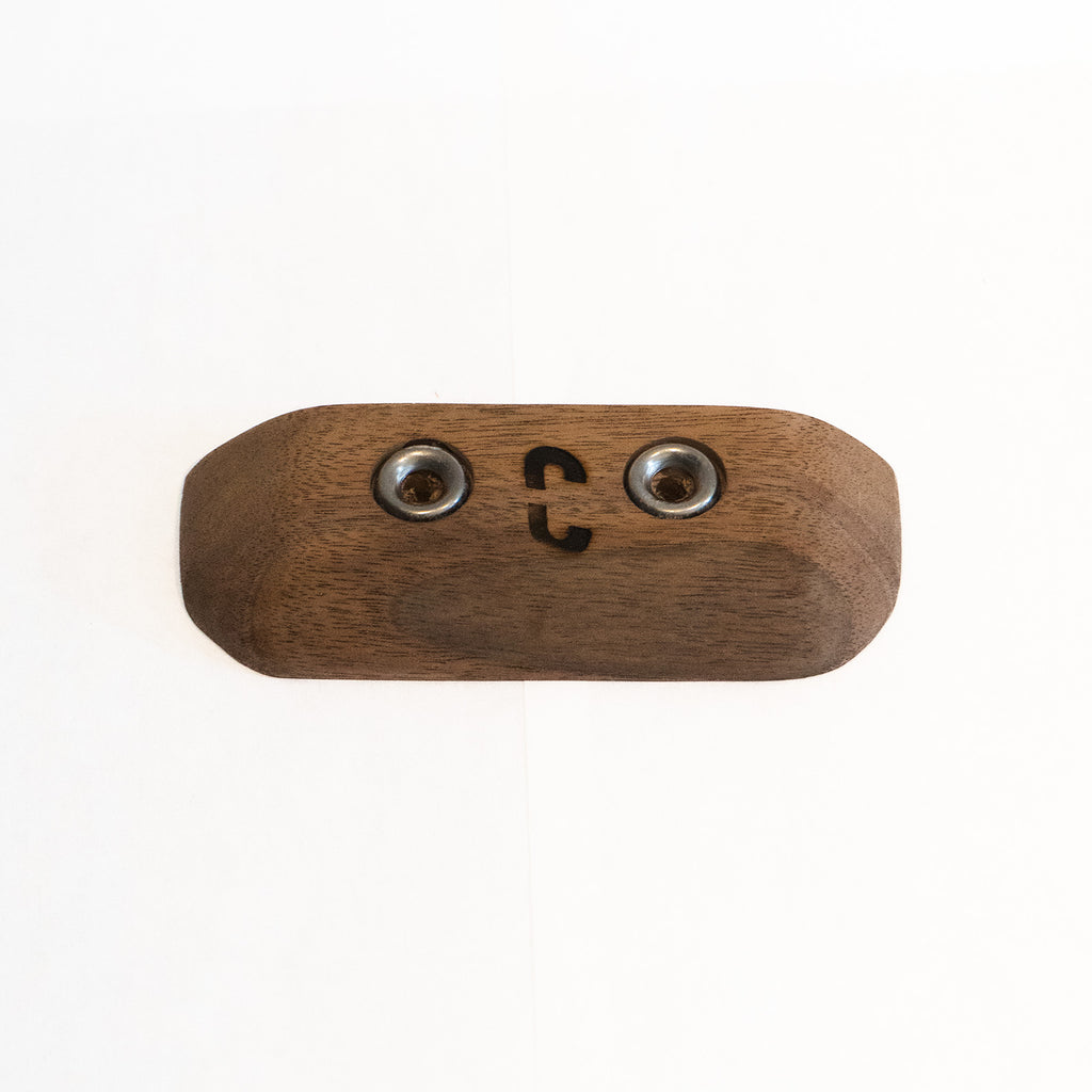 13mm Incut Square Crimp Walnut