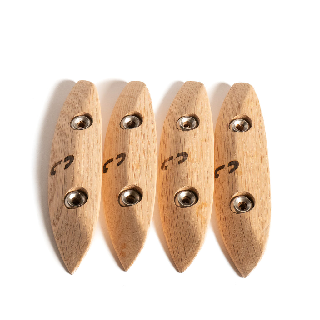 Crimp Rail Red Oak